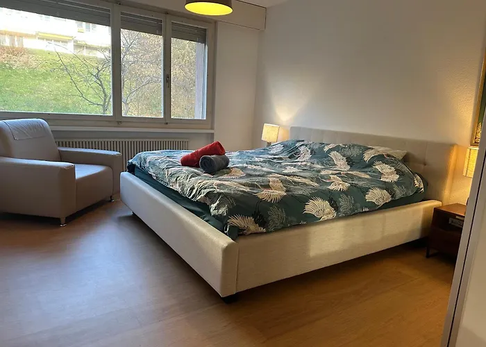 Séjour chez l'habitant Lovely Room, 15 Min From Center, Mountain View Zurich