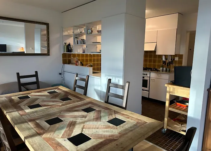 בית אירוח Lovely Room, 15 Min From Center, Mountain View ציריך